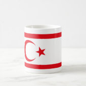 Mug Drapeau de Chypre du Nord (Centre)
