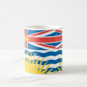 Mug Drapeau de COLOMBIE-BRITANNIQUE (Centre)