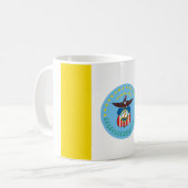 Mug Drapeau de Columbus, Ohio (Devant gauche)