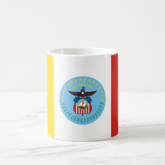 Mug Drapeau de Columbus, Ohio (Centre)