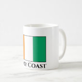 Mug Drapeau de Côte d'Ivoire (Devant droit)
