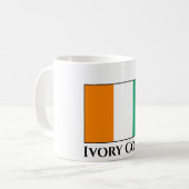 Mug Drapeau de Côte d'Ivoire (Devant gauche)