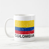 Mug Drapeau de cru de la Colombie (Gauche)