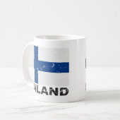 Mug Drapeau de cru de la Finlande (Devant gauche)