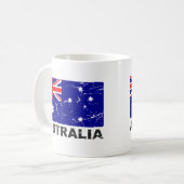 Mug Drapeau de cru de l'Australie (Devant gauche)