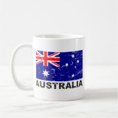 Mug Drapeau de cru de l'Australie (Gauche)