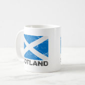 Mug Drapeau de cru de l'Ecosse (Devant gauche)
