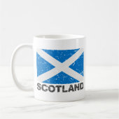 Mug Drapeau de cru de l'Ecosse (Gauche)