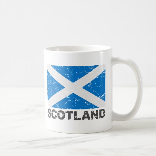 Mug Drapeau de cru de l'Ecosse (Droite)
