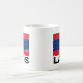 Mug Drapeau de cru des Laotiens (Centre)