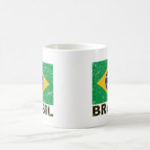 Mug Drapeau de cru du Brésil (Centre)