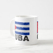 Mug Drapeau de cru du Cuba (Devant gauche)