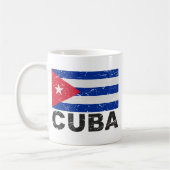 Mug Drapeau de cru du Cuba (Gauche)