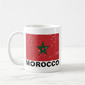 Mug Drapeau de cru du Maroc (Gauche)
