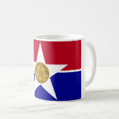 Mug Drapeau de Dallas (Texas) (Devant droit)
