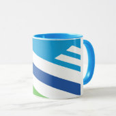 Mug Drapeau de Dayton, Ohio (Devant droit)
