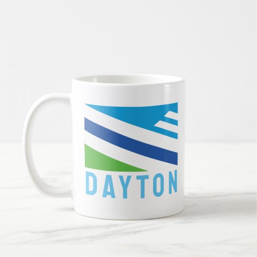Mug Drapeau de Dayton, Ohio (2021) (Gauche)