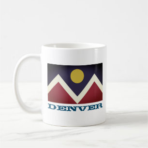 Mug Drapeau de Denver, Colorado