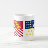 Mug Drapeau de Detroit, Michigan (Centre)