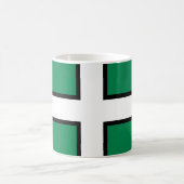 Mug Drapeau de Devon (comté du Royaume-Uni) (Centre)