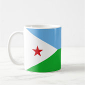 Mug Drapeau de Djibouti (Gauche)