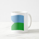 Mug Drapeau de Djibouti (Devant droit)