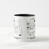 Mug Drapeau de docteur pas Médicale droit (Centre)