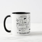 Mug Drapeau de docteur pas Médicale droit (Gauche)