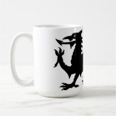 Mug Drapeau de dragon gallois, Drapeau de dragon gallo (Gauche)