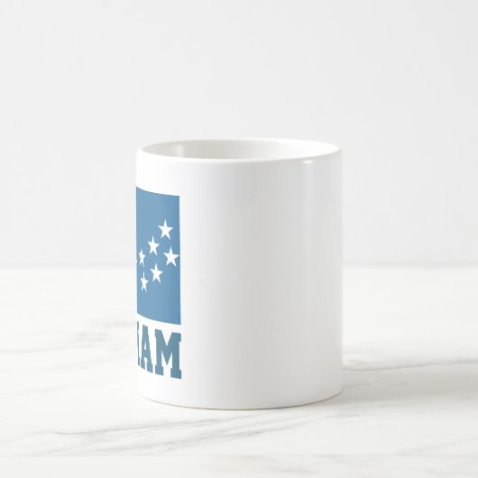 Mug Drapeau de Durham, Caroline du Nord (Centre)