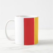 Mug Drapeau de Durham (Caroline du Nord, États-Unis) (Gauche)