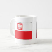 Mug Drapeau de Falcon polonais (Devant gauche)