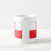 Mug Drapeau de Falcon polonais (Centre)