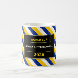 Mug Drapeau de fan de football de Bosnie-Herzégovine c