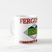 Mug Drapeau de Ferguson, Missouri (Devant gauche)