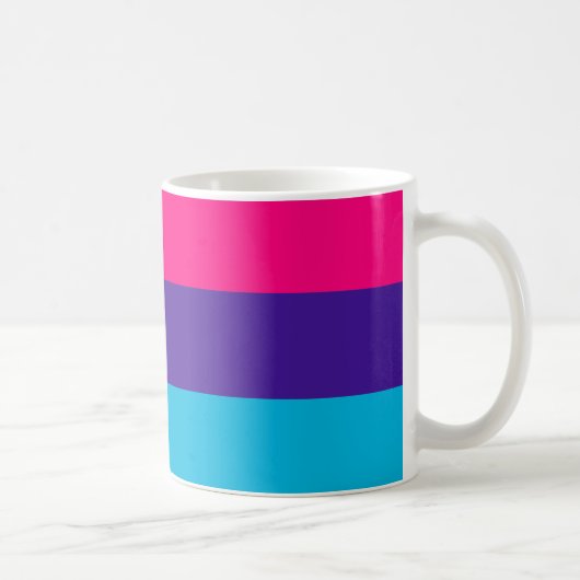 Mug Drapeau de fierté androgyne (Droite)