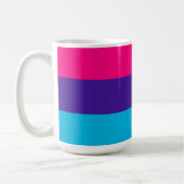 Mug Drapeau de fierté androgyne (Gauche)