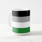 Mug Drapeau de fierté androphile (Devant gauche)