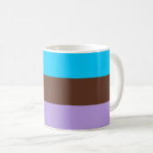 Mug Drapeau de fierté androsexuelle (Devant droit)