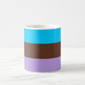 Mug Drapeau de fierté androsexuelle (Centre)