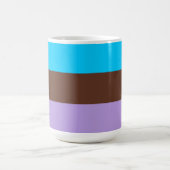 Mug Drapeau de fierté androsexuelle (Centre)