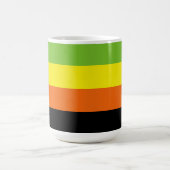 Mug Drapeau de fierté aromantique (Centre)