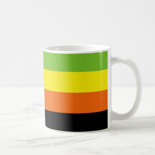 Mug Drapeau de fierté aromantique (Droite)