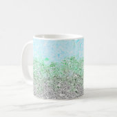 Mug Drapeau de fierté Autoromantique Trippy Boho Groov (Devant gauche)