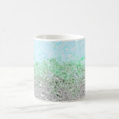 Mug Drapeau de fierté Autoromantique Trippy Boho Groov (Centre)