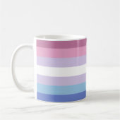 Mug Drapeau de fierté bigendre (Gauche)