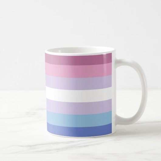 Mug Drapeau de fierté bigendre (Droite)