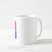 Mug Drapeau de fierté bisexuel (Devant droit)