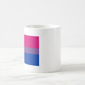 Mug Drapeau de fierté bisexuel (Centre)