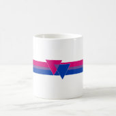Mug Drapeau de fierté bisexuel (Centre)
